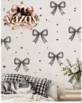 Classic Bow Accent Wallpaper