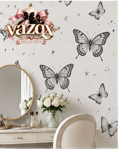 Sketch Butterfly Wallpaper