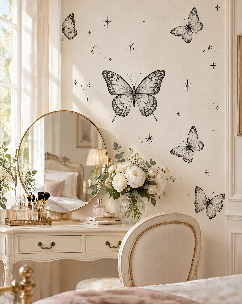 Sketch Butterfly Wallpaper
