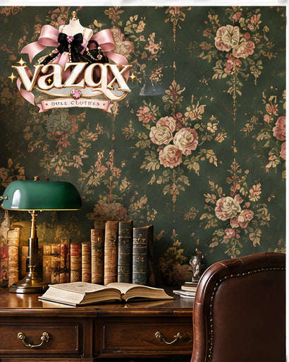 Victorian Garden Floral Wallpaper