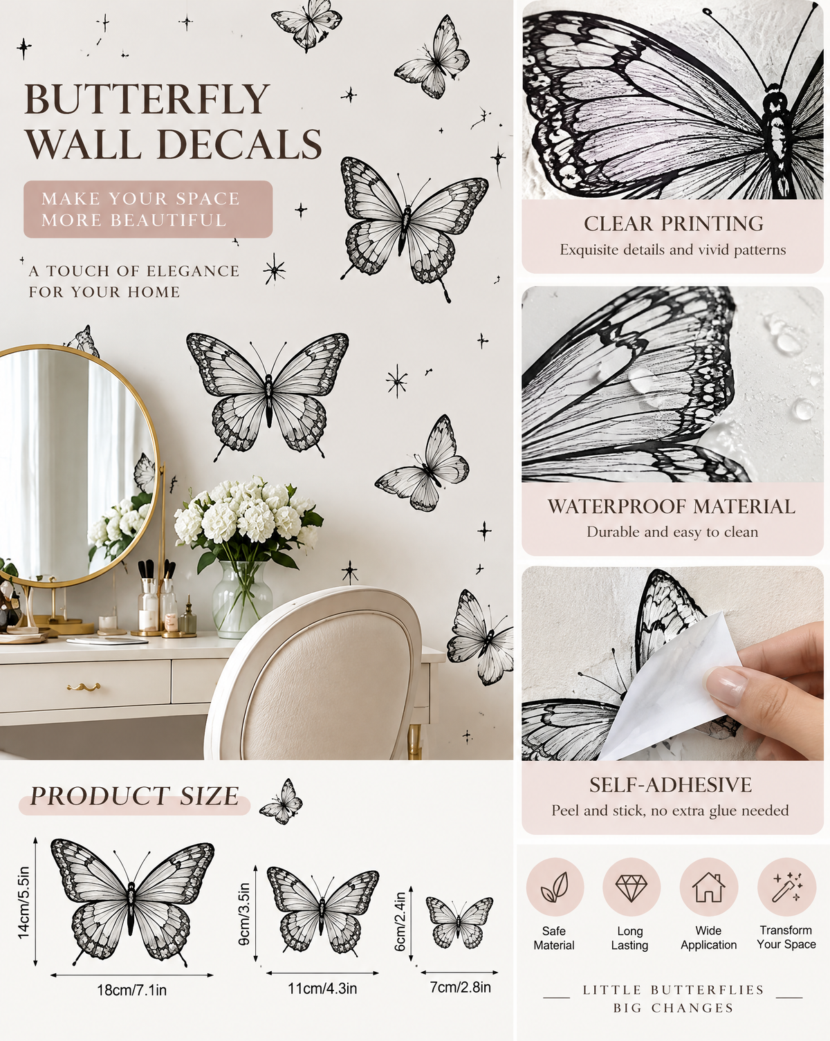 Sketch Butterfly Wallpaper